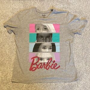 Barbie Short Sleeve Tee - size m (7-9) juniors girls top